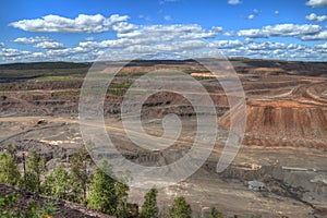 Hibbing, Minnesota Open Pit Mine