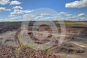 Hibbing, Minnesota Open Pit Mine