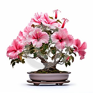 Hibiscus Bonsai: Skillful Composition With Mystic Symbolism photo