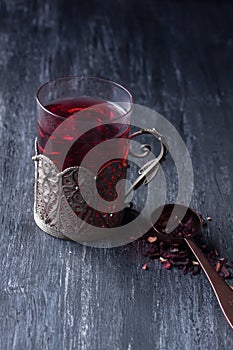 Hibiscus herbal tea