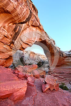 Hickman Natural Bridge in Utah