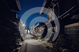 Hida Takayama`s Edo-style buildings