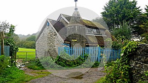 Hidden buildings in plymouth Devon photo
