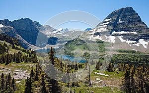 Hidden Lake at Logan Pass, Glacier National Park Montana