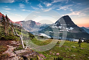 Hidden Lake Trail, Glacier National Park, Montana, USA