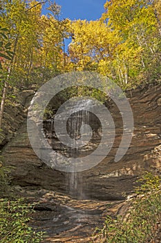 HIdden Falls in the Autumn