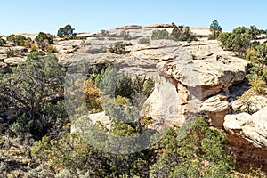 Hidden Ravines in the arid desert southwest