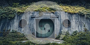 Hidden Underground Bunker Designed for New Era Survival for Survivalist, Sci-Fi, and Post-Apocalyptic Design Projects