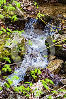 Hidden Waterfall in the Blue Ridge Mountains - 2