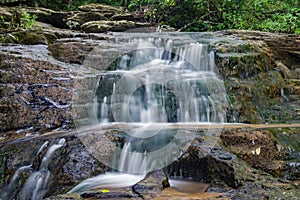 Hidden Waterfall in the Woods photo