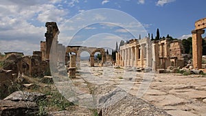 Hierapolis ancient city. Turkey