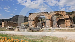 Hierapolis ancient city. Turkey