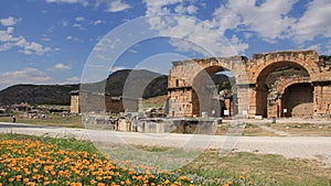 Hierapolis ancient city. Turkey