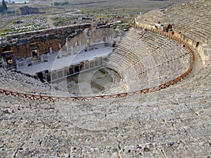 Hierapolis ancient theatre photo