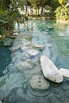 Hierapolis Hot Springs Turkey photo