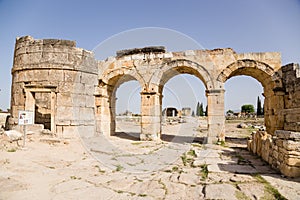 Hierapolis, Turkey. Domitian Gate, 86-87 years AD