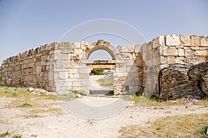 Hierapolis, Turkey. Gateway to the city walls