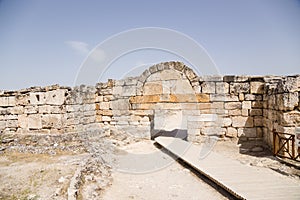 Hierapolis, Turkey. Southern Byzantine Gate, V century