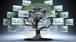 hierarchy file tree structure