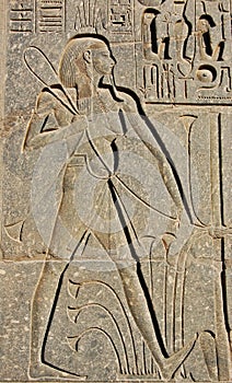 Hieroglyph of a Farmer photo