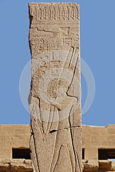 Hieroglyphic carvings