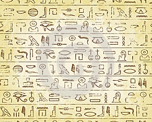 Hieroglyphics Background