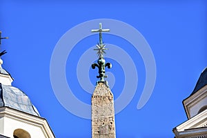 Hieroglyphs Obelisk Sallustiano Trinita Dei Monti Spanish Steps