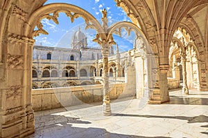 Hieronymites Monastery courtyard