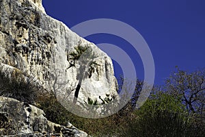 Hierve el Agua is the name of a `petrified waterfall` in the province of Oaxaca, Mexico