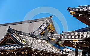 Higashi Hongan-ji, a buddhist temple in Kyoto