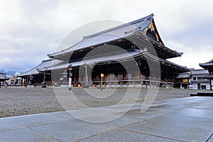 Higashi Honganji Goeido temple, the head temple of the Otani faction of Jodo-shin Buddhism in Kyoto
