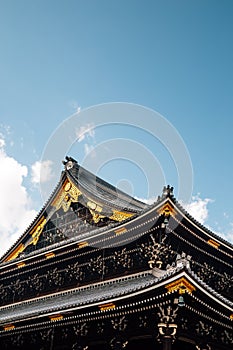 Higashi Honganji Temple in Kyoto, Japan