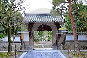 Higashiyama Jisho-ji a Zen temple at Ginkakujicho, Sakyo