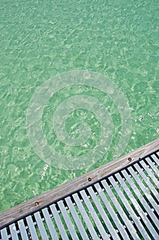 Higgs beach pier, sea, Key West, Keys, Cayo Hueso, Monroe County, island, Florida photo