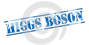 Higgs boson blue stamp