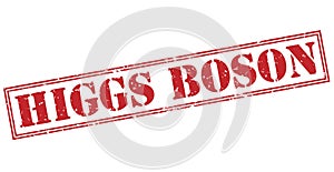 Higgs boson red stamp