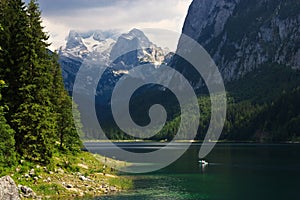 High alpine lake Gossau, Austria