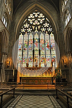 High altar window, Ripon Cathedral