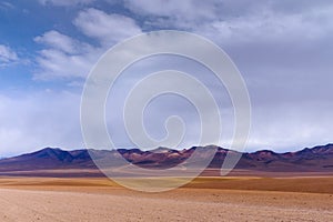 High altitude Andean Desert in Bolivia