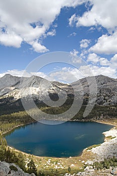 High altitude lake