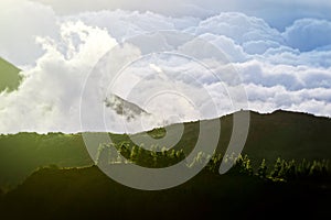 High Altitude Landscape In Ecuador