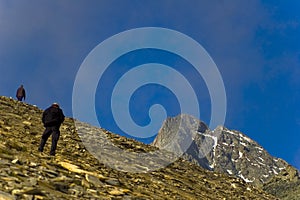 High Altitude Mountain Climbers