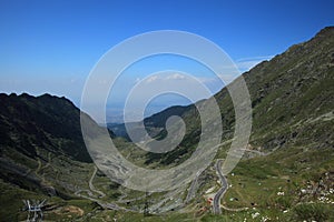 High altitude road