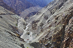 High-altitude road