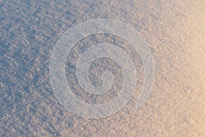 High angle view of snow texture