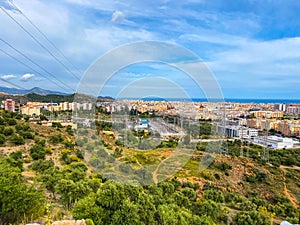 High Angle View of Teatinos Neighborhood in Malaga photo