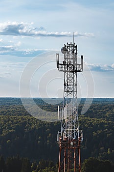 high cell tower in