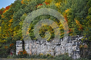 High Cliff State Park, Sherwood, Wisconsin, Fall photo