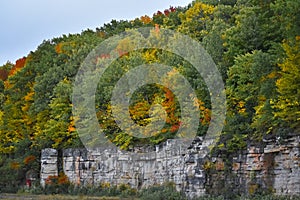 High Cliff State Park, Sherwood, Wisconsin, Fall photo