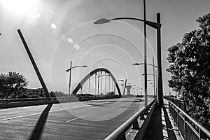 Wheeler Bridge at Midway and Arapaho Road in Addison Texas USA photo